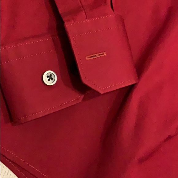 Red Express 1MX fitted button down dress … - Picture 6 of 10